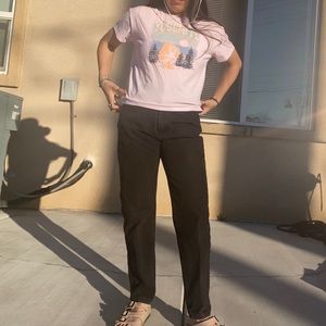 Pink Crop Top Size XL